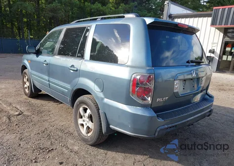 2007 Honda Pilot Ex-L из США, поврежденный, VIN 5FNYF18557B028072
